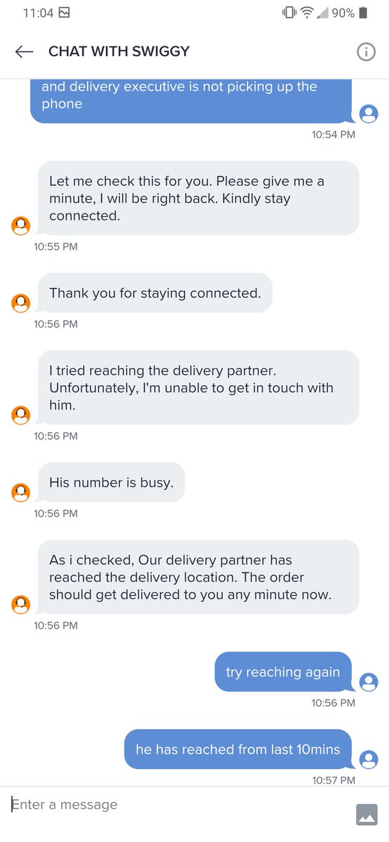 s_dhaval_'s tweet photo. @swiggy_in @SwiggyCares Such a worst service by #Swiggy first the order didn't get delivered second I didn't cancelled the order still got charged with cancellation fee. Zero customer support #boycottswiggy https://t.co/GWFLpVmP7S