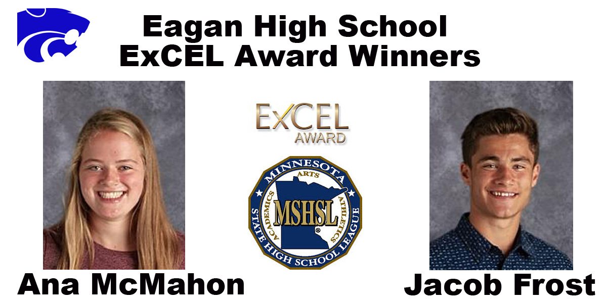 Eagan_Athletics's tweet photo. Congratulations to Eagan's MSHSL ExCEL Award Winners
This award recognizes high school juniors who are in fine arts and/or athletic activities, who demonstrate leadership qualities and who give back to their community. #service https://t.co/lHaUw42L8p