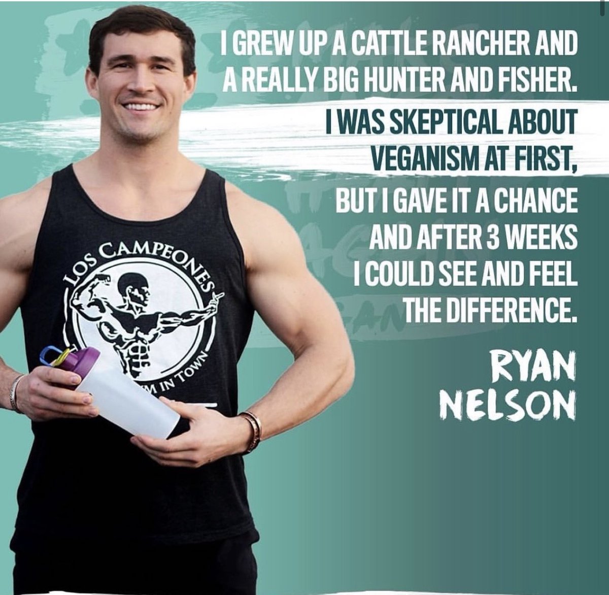 HLPExpo's tweet photo. It's January and we're all making resolutions.  Add one to your list, give yourself 3 weeks to feel better.  Give #veganism a chance.  If you're interested in learning more, come talk to @AlphaD307 at #LAFitExpo Jan 25 &amp; 26. https://t.co/CiVAlEj5be #Plantlife #plantbasedathlete https://t.co/2B7Ofe9Uff