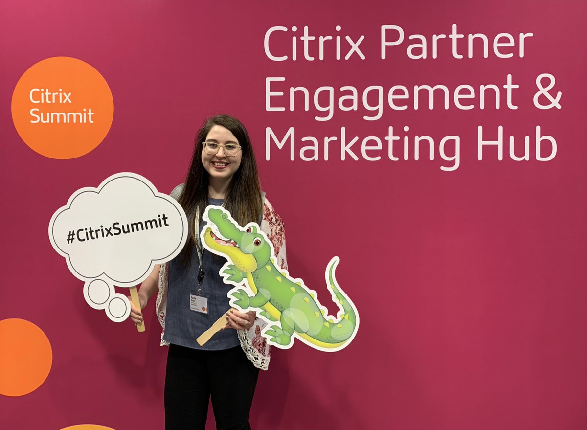 acp2013's tweet photo. Gator sighting 😬

And of course visiting my friends at the Marketing Hub! 

#CitrixSummit #CitrixSelfie https://t.co/8ASss8eLVT