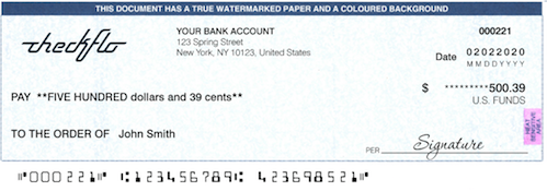 checkflochecks's tweet photo. Free marketing! Our checks are pressure sealed and when unfolded, there is a blank space where you can market your firm or any promotions you are currently running. https://t.co/2aWfKRbR0c