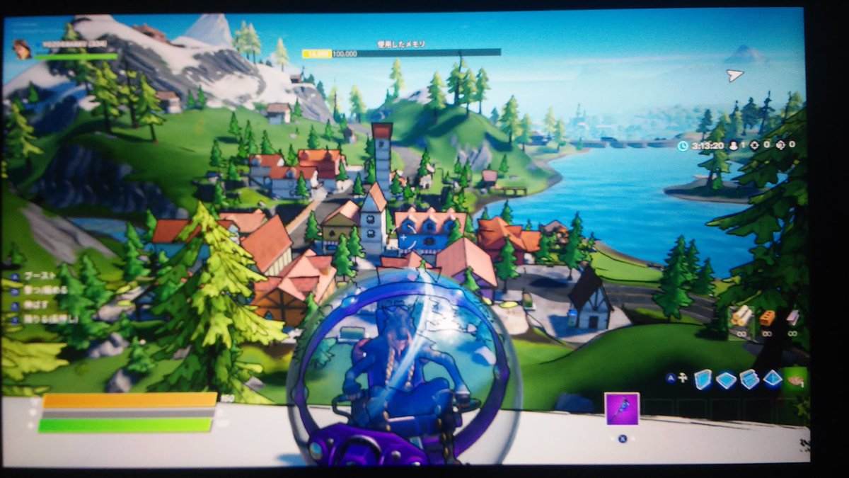 はるかぜ フォートナイト Fortnite クリエイティブ島でカメラフィルターをコミックにしてボーラーでバトル島に行ったら凄かった