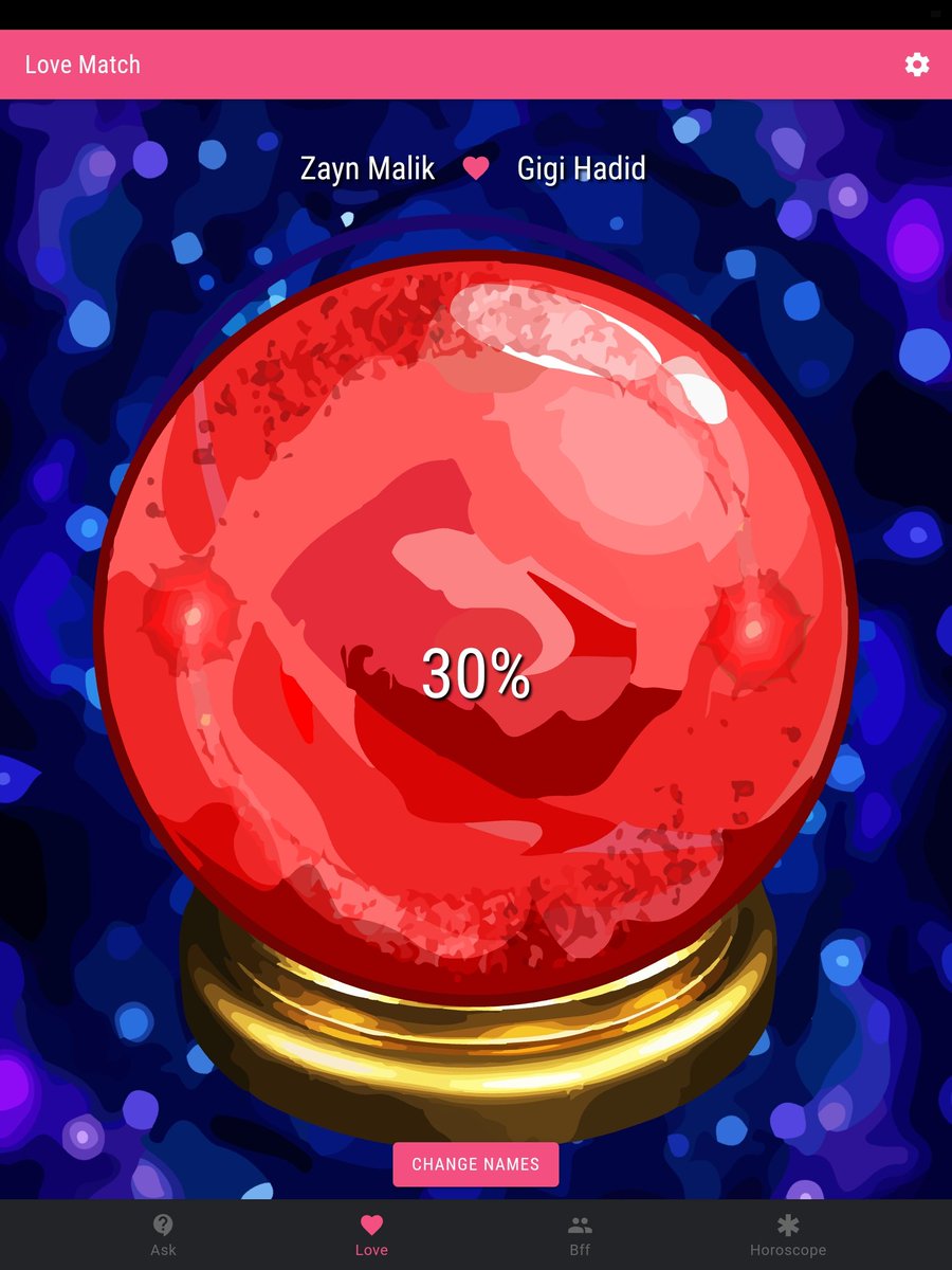 MagicBallApp's tweet image. Even the Magic Ball knows it! ❤ Gigi Hadid and Zayn Malik ❤ #Zayn #GigiHadid #MondayMotivaton #MondayVibes #MondayMood