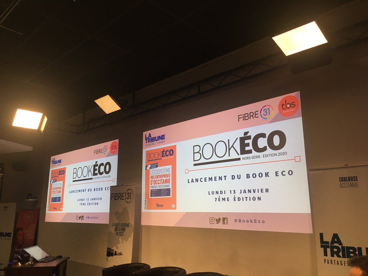 lrcecile's tweet photo. Lancement du #bookeco à @tbs_education avec #pierreBorda de @Fibre31HG @bertrandserp de @TlseMetropole, @DiCrescenzo_A  Président de la @CCIoccitanie #ValerieJimenez Présidente Directrice Générale de #JimenezTransport et #StephanMay Focus country HEAD France de @Continental_fr https://t.co/dBl0Zheq3C