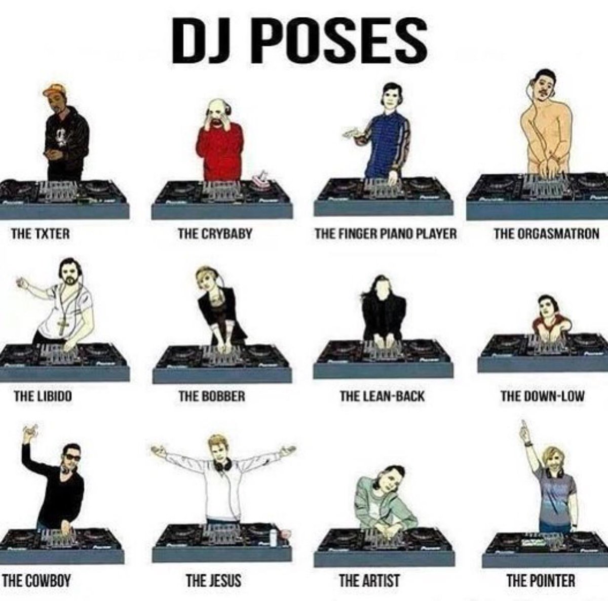 beatport's tweet photo. What's your favourite #DJ pose? 😎 https://t.co/sCtnDJ66lk