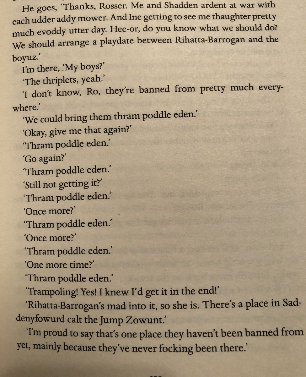 Sandra Donegan (@sandradonegan) on Twitter photo This exchange between father and son is just one of the reasons to follow the life of <a href="/RossOCK/">Ross O'Carroll-Kelly</a> and his family. Dude, you are some role model!!
#comedygold #legend This exchange between father and son is just one of the reasons to follow the life of <a href="/RossOCK/">Ross O'Carroll-Kelly</a> and his family. Dude, you are some role model!!
#comedygold #legend