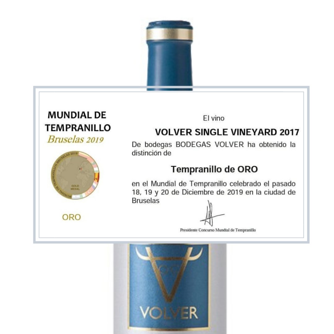 CONGRATULATIONS VOLVER !! Golden medal during the last Brussels Best Tempranillo World Contest 🏆

#proudofourwines #winelovers #goldenwines 
<a href="/graingermarket1/">Grainger Market</a> <a href="/NewcastleNE1/">Get Into Newcastle</a>