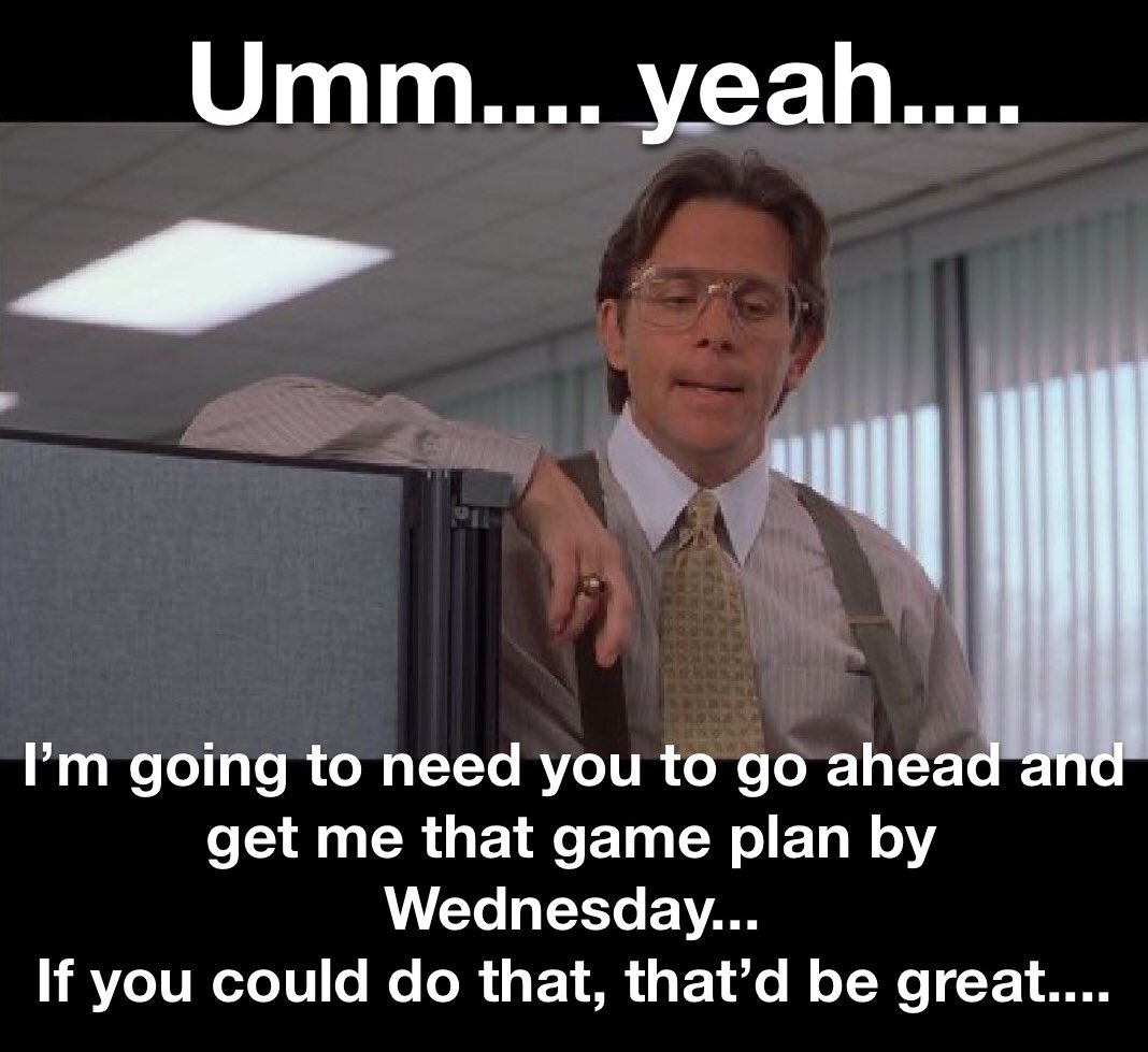 Paul DePodesta in Stefanski’s office every week this season...