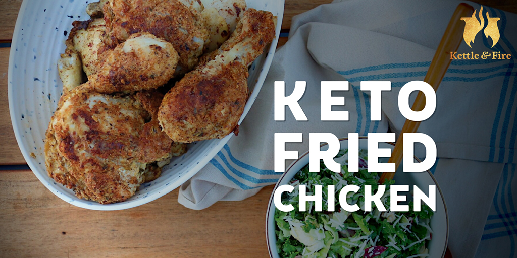 Keto Fried Chicken (Made with Tallow) - bit.ly/2vxDIOm