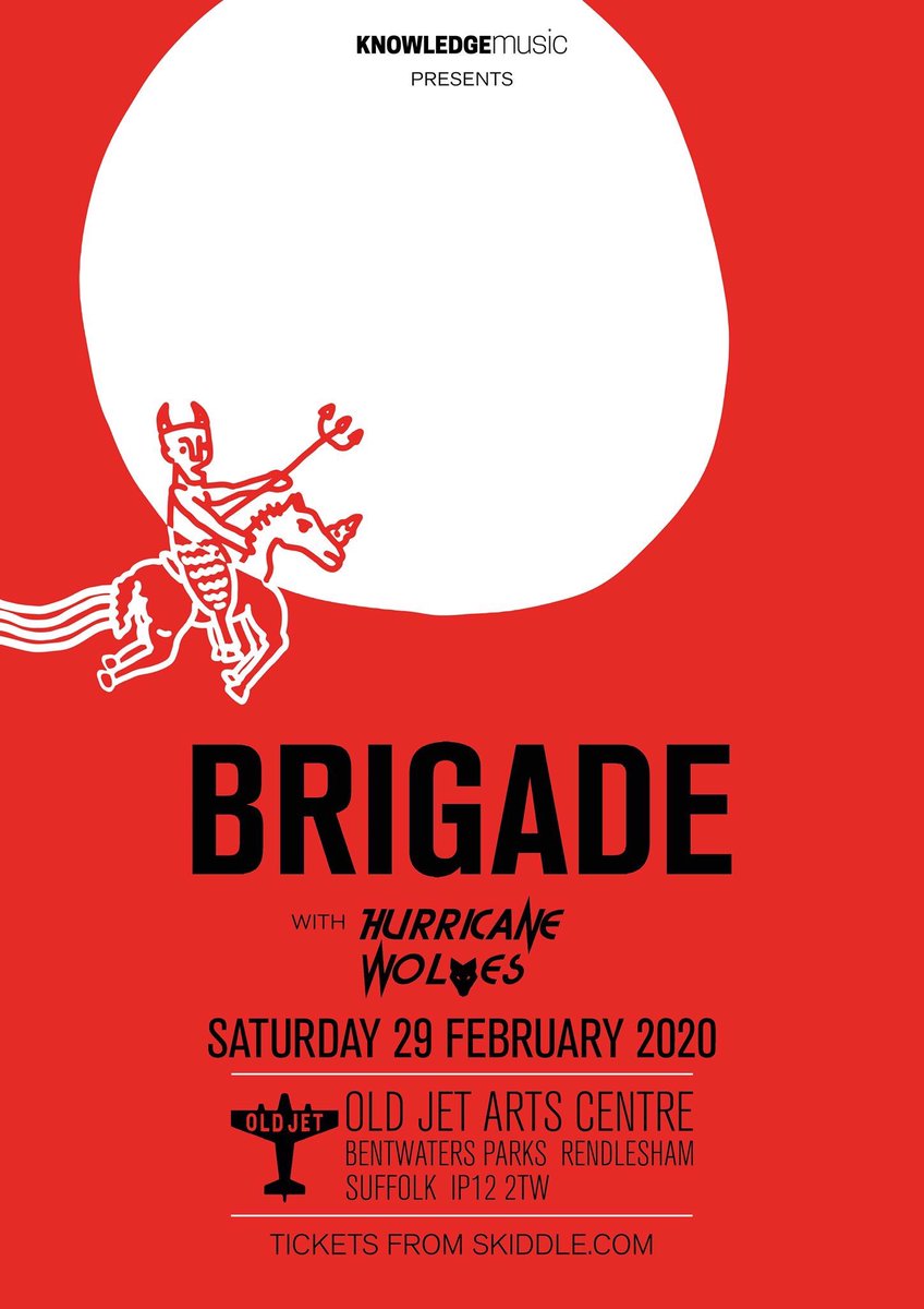 Hi folks, 

Hope you all had a fantastic festive period and happy new year! 

To kick off 2020 we have first Suffolk gig in 10 years at <a href="/oldjet/">OLD JET</a> on Feb 29th With support from <a href="/WolvesHurricane/">Hurricane Wolves</a> 

Hope to see you all there! 

skiddle.com/whats-on/Ipswi…