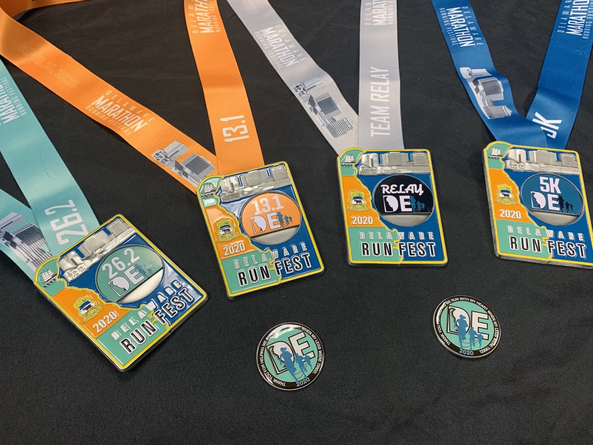 DEMarathon's tweet image. Happy Medal Monday! 
Here is YOUR Challenge. Register for the race.  Train &amp;amp; prepare.  And on race day, after completing whatever distance you run, take the Inspiration Coin and present it to someone special.

Who will you share your Inspiration Coin with?
ow.ly/M5JN50xU1T5