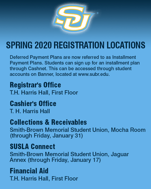 Southern University On Twitter Students Please Pay Attention To