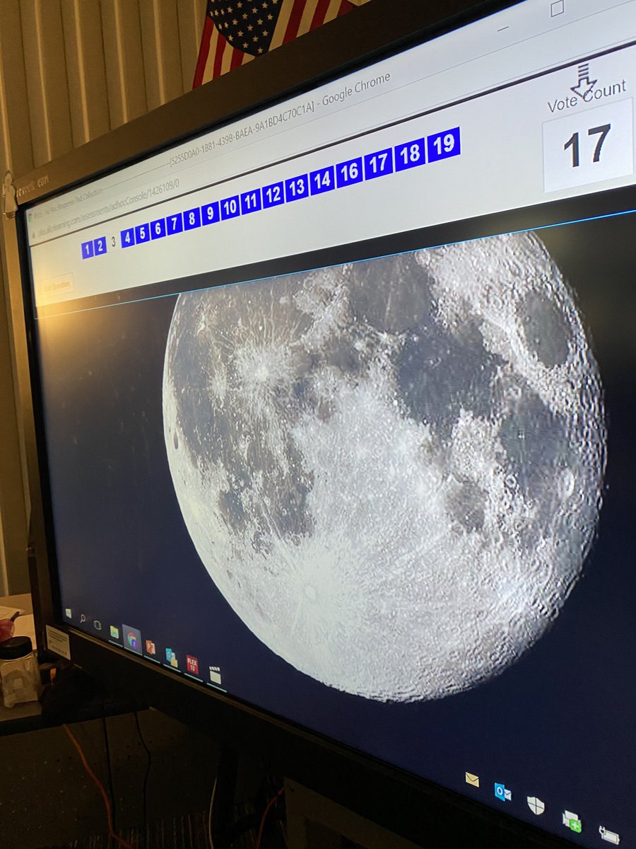 MrsTiffanyCFISD's tweet photo. @allinlearning made getting feedback from our lesson so quick and easy! The kids love the clickers and how easy they are to use and I love the instant feedback I get in order to clear up misconceptions! #CFISDspirit #AllinLearning https://t.co/FAb0lSLOgX