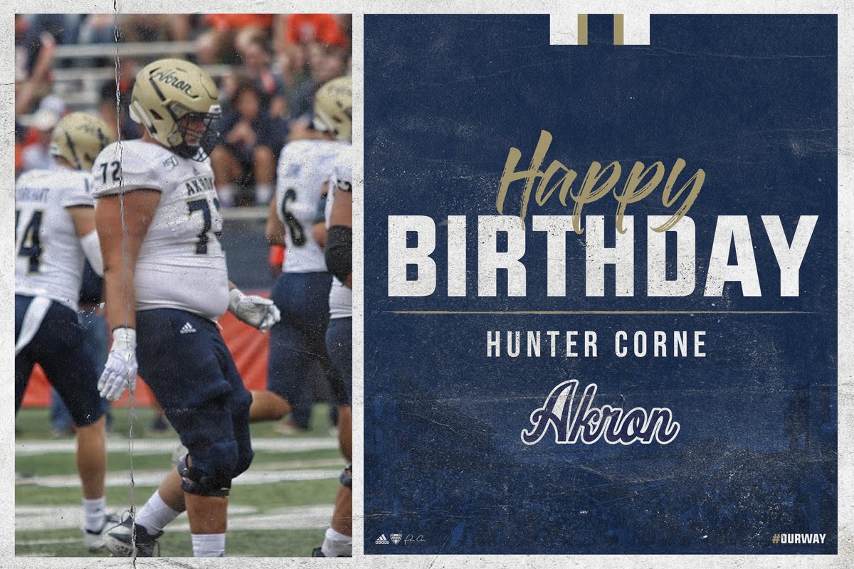 Happy Birthday <a href="/hcorne58/">Hunter Corne</a>‼️ We hope you enjoy YOUR day‼️ 

#OurWay