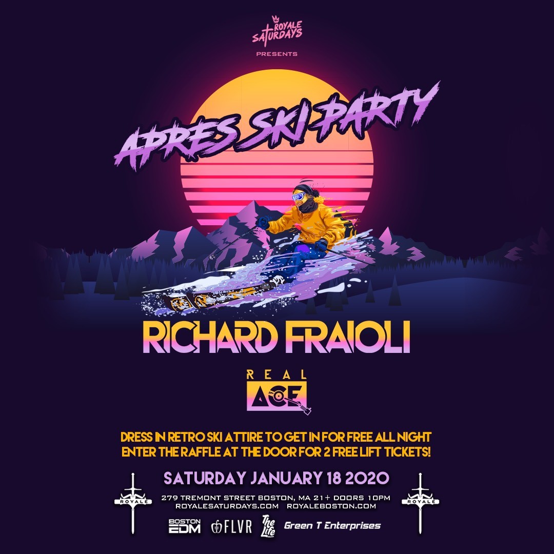 RichardFri's tweet photo. .@richardfraioli returns to his Monthly Residency only at 👑 @RoyaleBoston 👑THIS SATURDAY NIGHT -JANUARY 18th alongside the Royale Dolls! Opening set with Real Ace.
🍾TABLES - 617.733.0505🍾 Hosted by;@BostonEDMevents ,@FlavorMedia ,@GreenTEntBos & The Life.#TMFHM #TJKNOWS https://t.co/ac0OdbzB8Q
