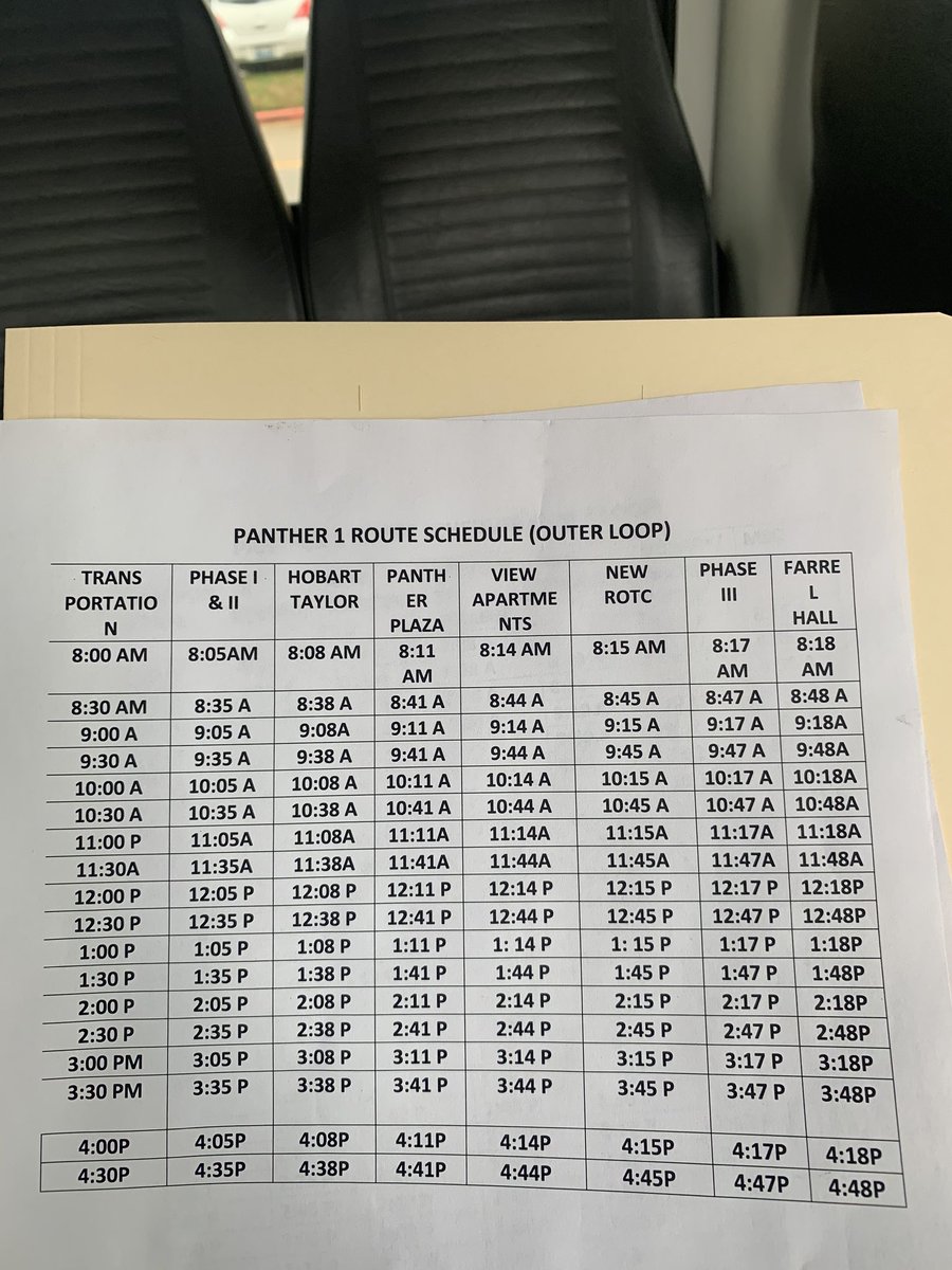 mayadeh_'s tweet image. Hey guys as of today the On-Campus shuttle has officially started below is the schedule. It’s going to be 🌧 all week so y’all should definitely take advantage of this tell a friend to tell a friend #PVAMU #pv20 #pv21 #pv22 #pv23