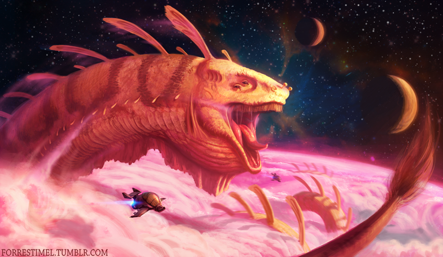 digiartlords's tweet photo. Void Dweller
Space Dragon by Forrest Imel https://t.co/NFfVxALm6U #dragon #spaceopera https://t.co/eizlRhAYvs