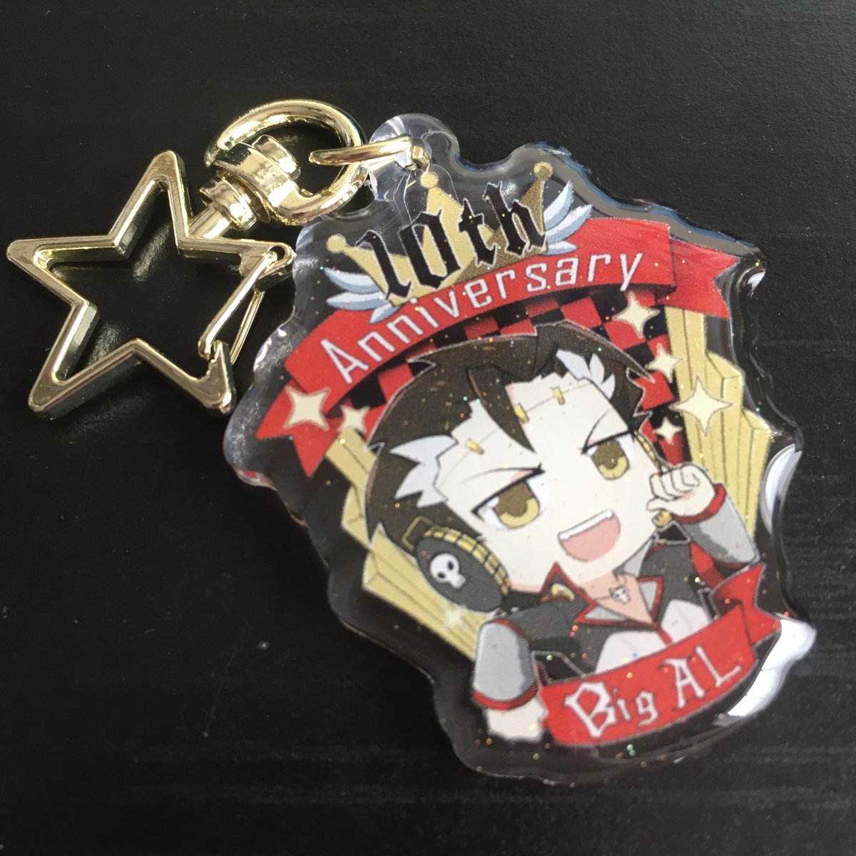 BigAl10th's tweet photo. The last of our merch is in! However— oops, it looks like the button template was misinterpreted;; (1/3) https://t.co/eIo2tZoCHd