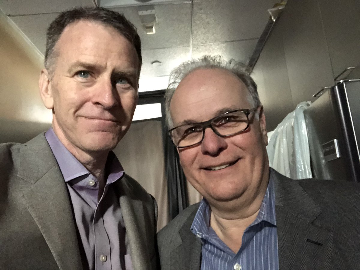 NPRinskeep's tweet photo. About to talk Imperfect Union on @KPCC with @LarryMantle before a live audience in Los Angeles. Listen here: https://t.co/y7idv528c8 https://t.co/jtu4hiNpAy
