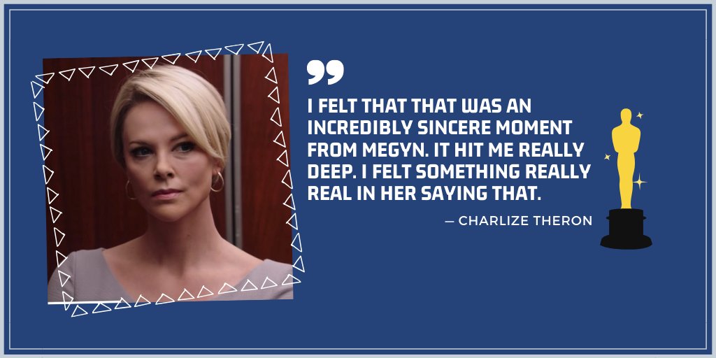 #Bombshell subject Megyn Kelly posted a 30-minute video to Instagram just a few days ago, detailing her reaction to the film and to Theron’s portrayal of her | #OscarNoms | bit.ly/2FMyPnD