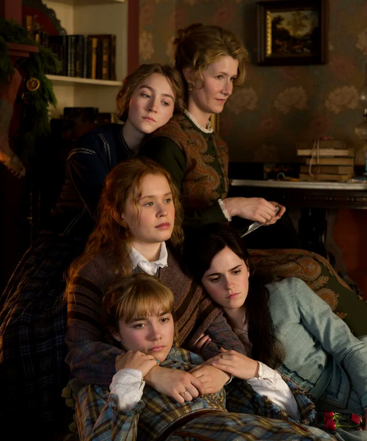  #Littlewomen (2019) a wonderful and heartwarming movie with powerful performance from the whole cast, Florence, Saoirse, Laura and Timothée shine and it's just a delight to watch the chemistry between the sisters, masterfully directed by Greta. Also Meryl Streep is awesome.