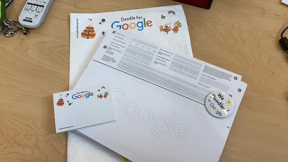 PRE_k5_art's tweet photo. Students are going to start Doodle for Google! Can’t wait to see how they turn out! @Google #doodleforgoogle #PRE #NWLSD https://t.co/pLopEPFQ9E
