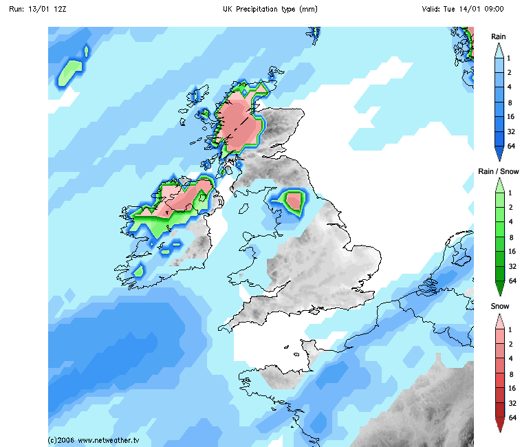 martinastro2005's tweet photo. This evening's GFS run indicating a risk of snow on the hills during Tuesday #winterbite #snow https://t.co/ChZI1Gd3fG