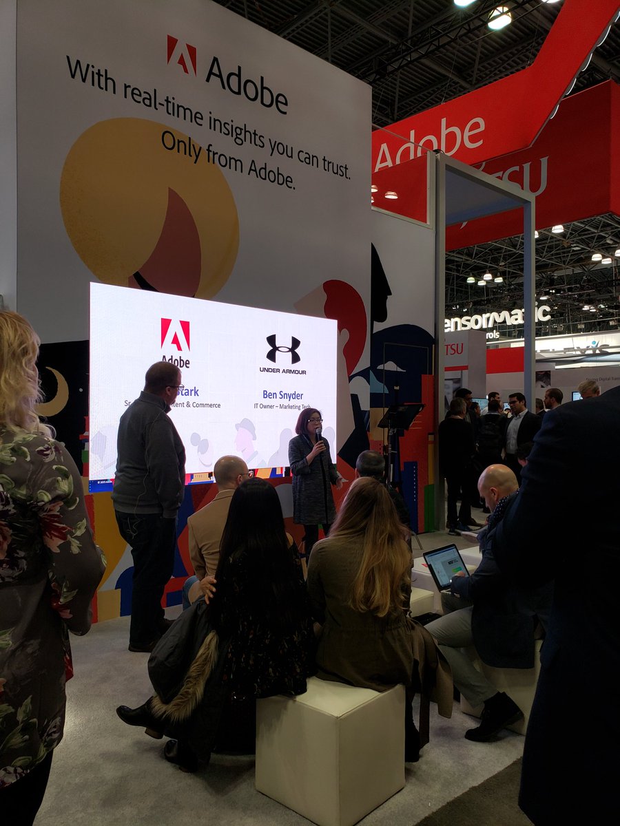 24Notion's tweet photo. Stop by today or tomorrow to learn how @AdobeExpCloud @magento empowered your next digital experiences success! #NRF2020 #AdobeRetail #NRF https://t.co/bOFvdSU03L