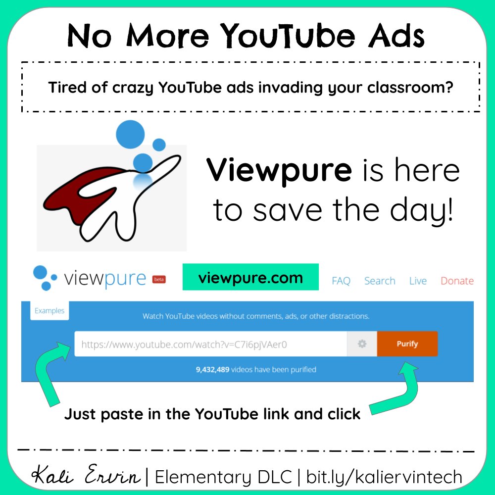 kaliervin's tweet photo. Tired of YouTube Ads? #ViewPure is here to save the day!! https://t.co/j7pSSY4Tlp