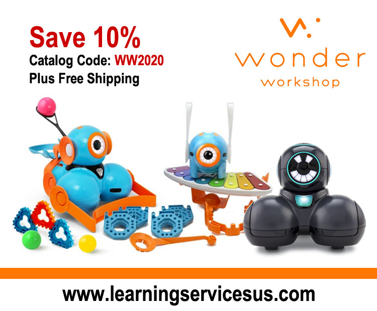 learnservices's tweet image. Designated for Learning. Engineered for Fun.
#robotics #wonderworkshop #codinginschool #dashrobots #blocklycoding learningservicesus.com