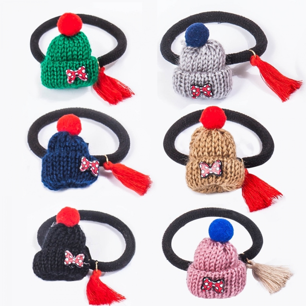Kawaii Women Wool Hat Elastic Hairband #hairdo #blonde #hairstyles #beautiful #bunsandtales