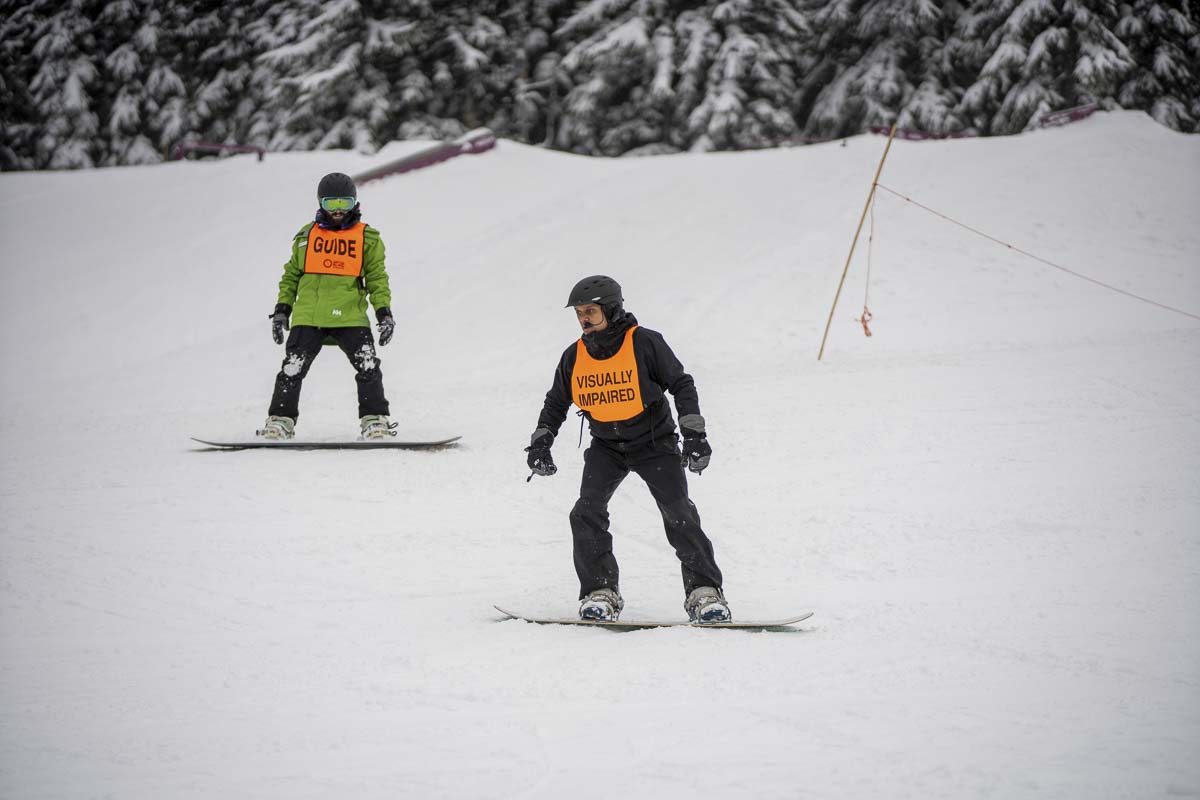 Northwest Association for Blind Athletes (NWABA) will host evening skiing and snowboarding experiences for individuals who are blind or visually impaired. loom.ly/eCpZUEI
#NorthwestAssociationforBlindAthletes #Skiing #Snowboarding #Blind #BlindAthletes #MtHoodMeadows