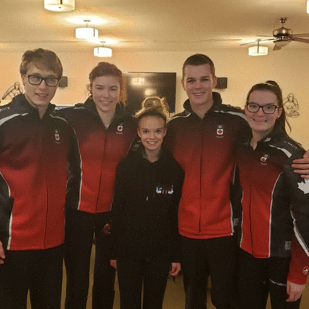 TeamBeckstead's tweet image. Cheering on Team Canada at Youth Winter Games in Luasanne.  4-0 record going into playoffs! Team Beckstead @NGCurling @ngccyouth are very proud of you and wish you the beat of luck!!
@TeamDeschenes @Team_NYoung