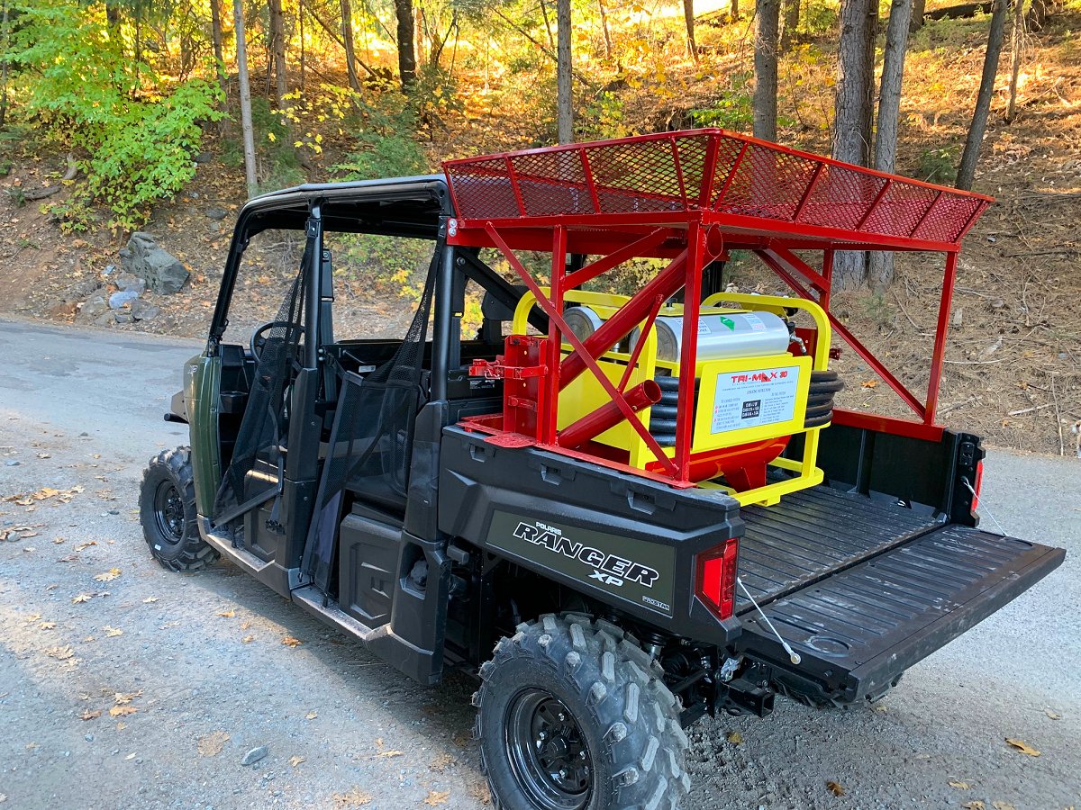 TriMaxCAFS's tweet image. Tri-Max™ Fire Suppression Technologies
trimax.us 530-722-0272
Markit! Forest Management takes delivery of their new TRIMAX 30 Skid units. 30gl of water makes 600 gallons of foam. Be prepared. Call Us.
#firesuppression #fireseason #wildfire #firefighting #cafs