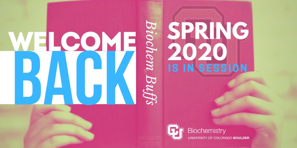 Spring 2020 welcome back post.