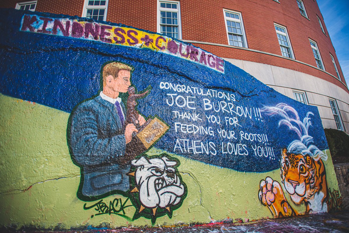 “I’m up here for all those kids in Athens and Athens County…”

All of Athens and Athens County are behind you tonight.

Let’s Geaux Jeaux! Bring it home 🏆
