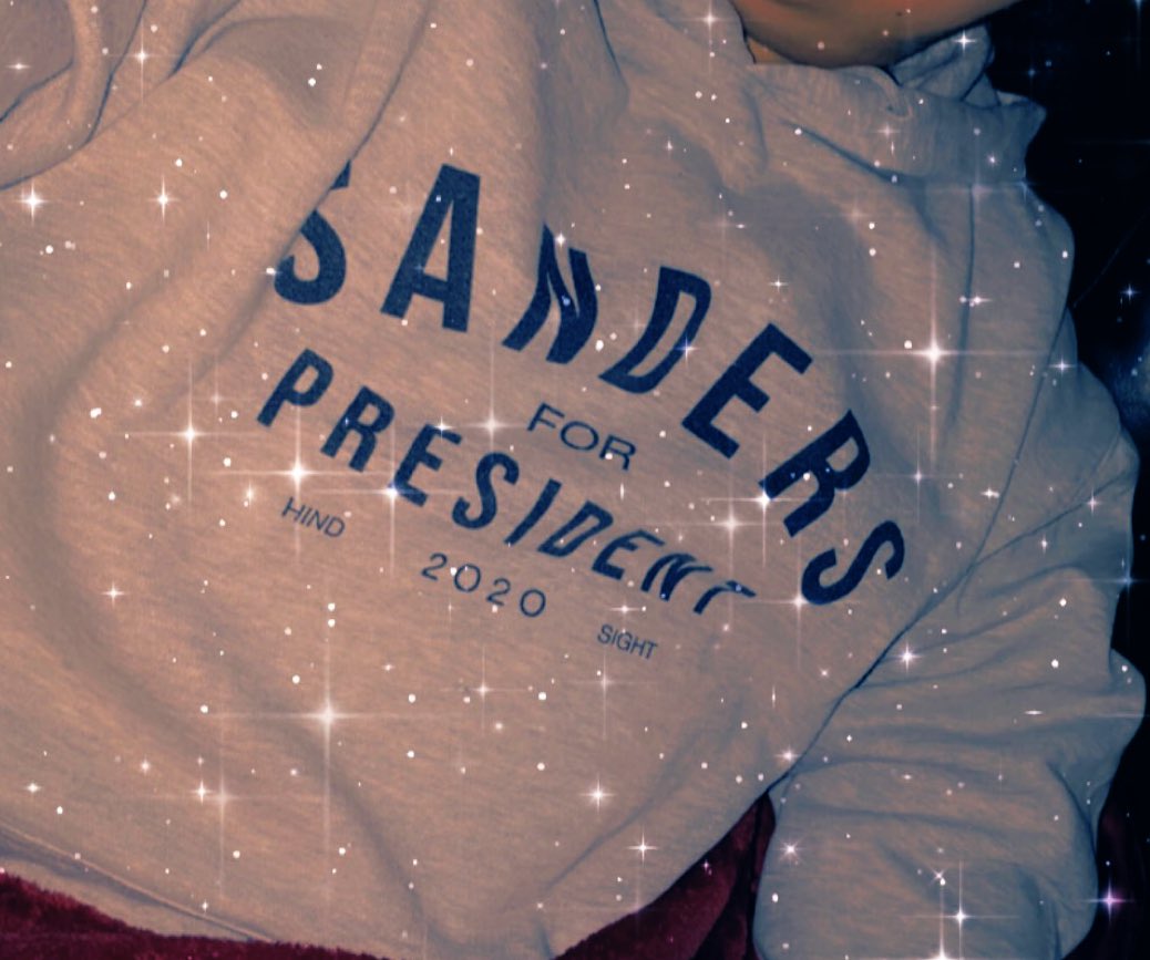 LeticiaG213's tweet photo. @_2674_ @lovewave_sw I started today w/ my hoodie I got from @lovewave_sw thank you again๐ plus Iโm attending a Bernie webinar tonight to volunteer on the texting team!! Canโt wait for tmrw to wear my Bernie T-shirt & watch the debate!! #bernieforthewin #bernie2020 #notmeus ๐บ๐ธ๐ฅ https://t.co/KKNbucbQwQ