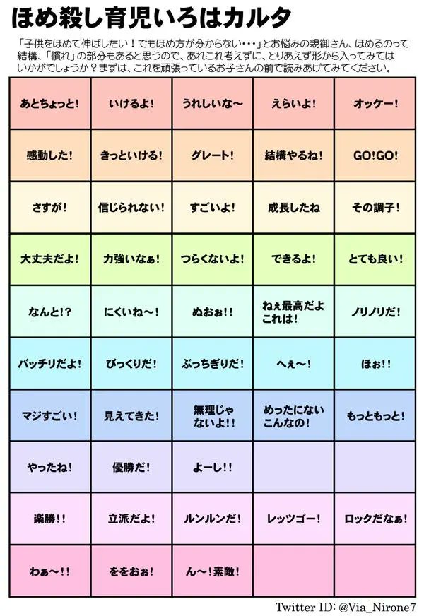独特な褒め言葉あるかなぁ