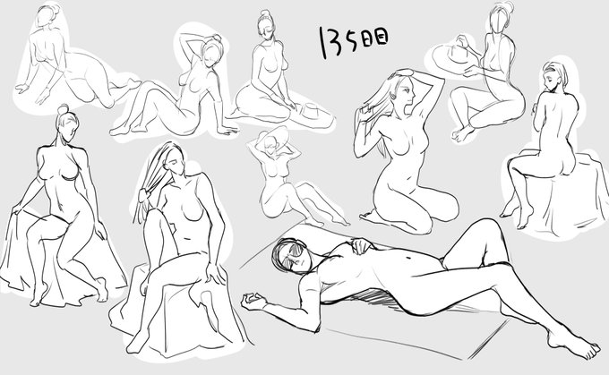 朝のクロッキーです! 