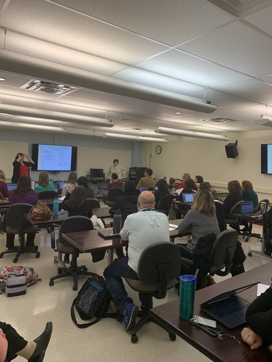 LHS Special Education Teachers, co-teachers and CST learning about What the Assesment Numbers Mean to better understand our students <a href="/LTPS1/">Lawrence Township Public Schools</a> <a href="/CardinalsLHS/">Lawrence High School</a> <a href="/dadamltps/">David Adam, Ed. D.</a> #ltps #ltpsse
