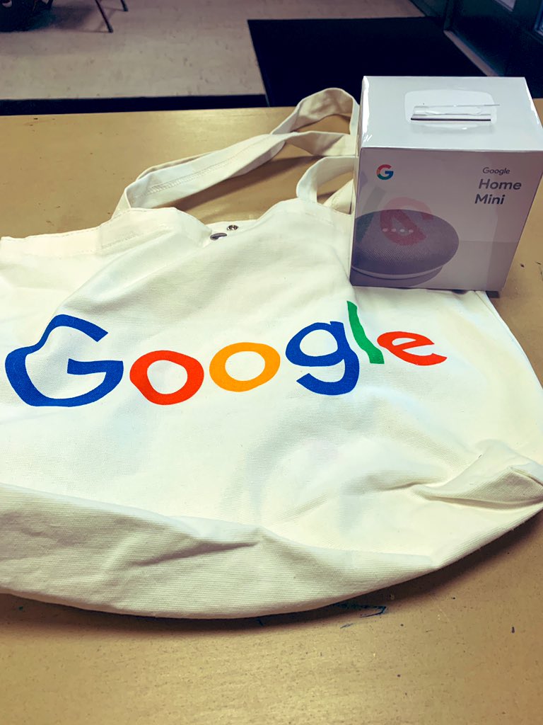 Mrs_Shap's tweet photo. Thank you @GardenStSummit for the Google swag - so excited! 🤩 https://t.co/Ay4vkkdGyC