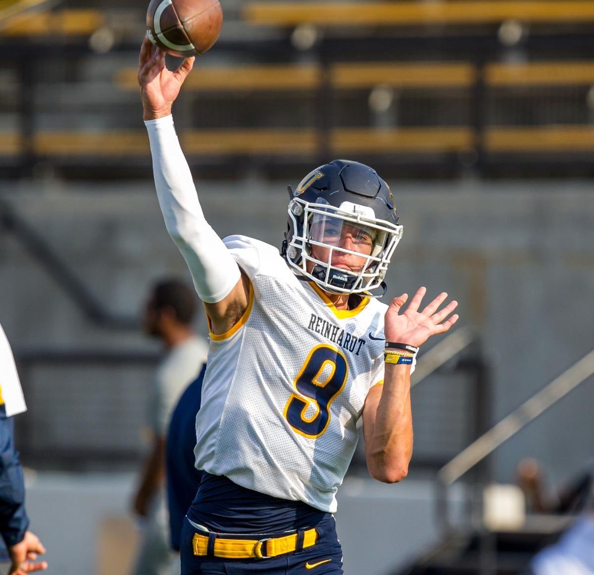 Super excited to receive an offer from Reinhardt University! <a href="/QBCOACH32/">William Lindamood</a> <a href="/Coach_JMiller/">James Miller</a> <a href="/Coach_MKemper/">Matt Kemper</a> <a href="/QBCoachMcEvoy/">Sean McEvoy</a>