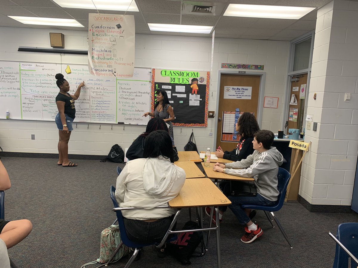 Nora Choquette (@norachoquette) on Twitter photo Vocab personification in action! Ms. Posada’s Spanish learners are acting out Spanish verbs. The goal: increase engagement, application, & retention. I think these learners are meeting that goal! <a href="/LakeWeirMiddle/">Lake Weir Middle</a> <a href="/wkmcateer4/">William McAteer</a> <a href="/ryan_bennett16/">Ryan Bennett</a> <a href="/CRenfroe4EDU/">Carrie Renfroe, Ed.D</a> Vocab personification in action! Ms. Posada’s Spanish learners are acting out Spanish verbs. The goal: increase engagement, application, & retention. I think these learners are meeting that goal! <a href="/LakeWeirMiddle/">Lake Weir Middle</a> <a href="/wkmcateer4/">William McAteer</a> <a href="/ryan_bennett16/">Ryan Bennett</a> <a href="/CRenfroe4EDU/">Carrie Renfroe, Ed.D</a>