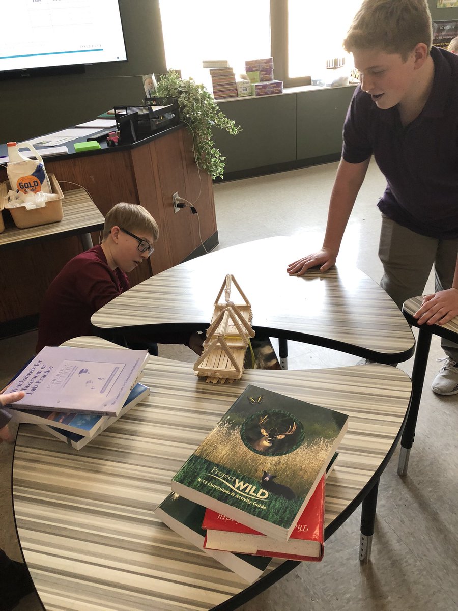 KKeriazes's tweet photo. Project choice board bridge construction testing today @GIMiddleSchool! It’s been great seeing the excitement and ownership of learning students possess about projects created and selected by them! #OAISS #GISAscience8 #STEM https://t.co/PA5CXK4NZU