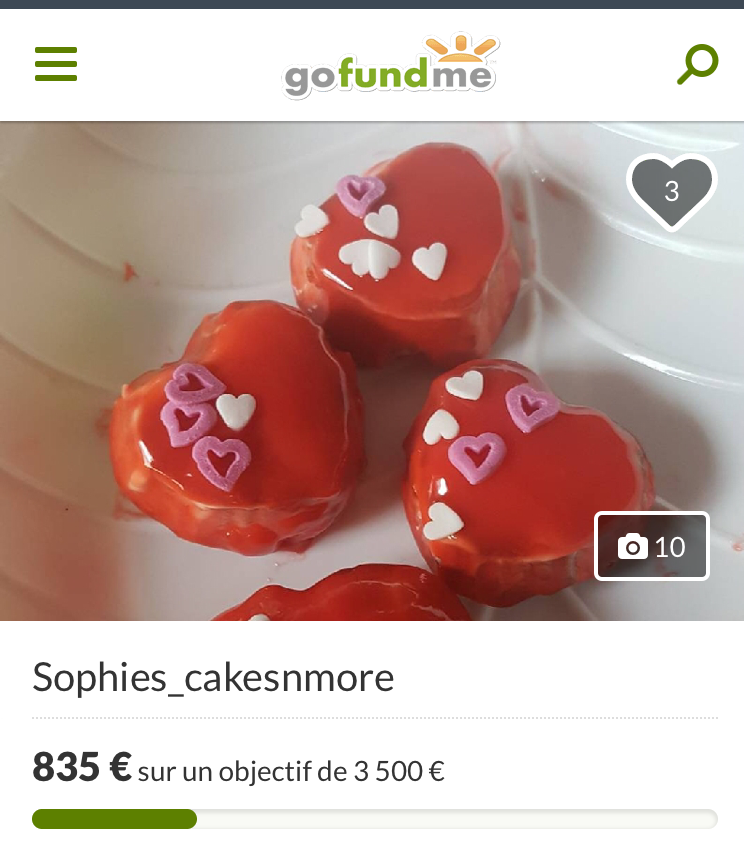 During those years, lots of campaign helped friends during time of need. Among them : - Go Fund Effie (1262 $)- Angelica’s Health Care (565 $)- For Nina, to spread love (1270 $)- Sophie’s cupcakes (950 $) #Arrow