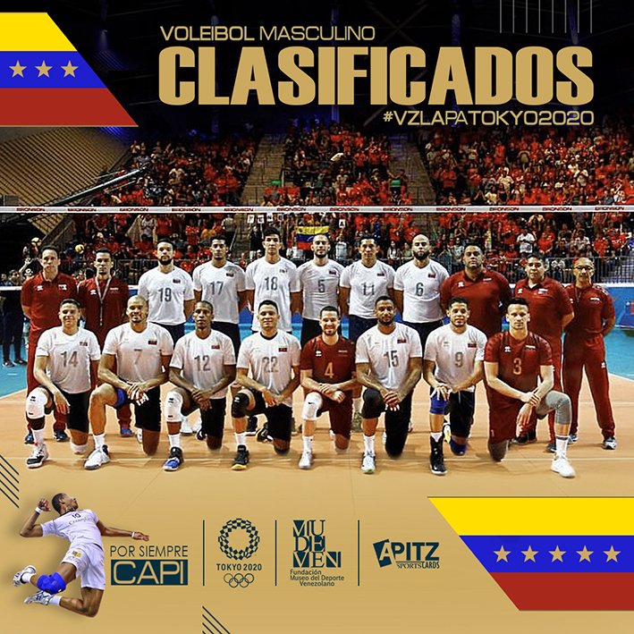 ApitzCards's tweet photo. FELICITACIONES #VoleyMasculinoVzla 🇻🇪 QUE GRANDEZA #SomosTokio2020. Gracias Dios por tu Bendición. Gracias KERVIN PIÑERUA @kervinvzla por ser INSPIRACIÓN, CONSTANCIA, DEDICACIÓN, DISCIPLINA, UN LEGADO. Gracias Muchachos. Nos colman de Orgullo. ORGULLO VENEZOLANO! @elhectormena https://t.co/rf5YU3LELZ