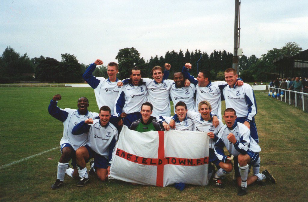 ETFCOfficial's tweet photo. 1000 Up! So then, weather permitting the game on Saturday will be our 1000th competitive fixture . This picture was taken after our first ever, a 3-2 win at Basildon. We’ll be posting some reminders of classics this week. We’d love to know what’s been your favourite so far? https://t.co/eoB9PeLq96