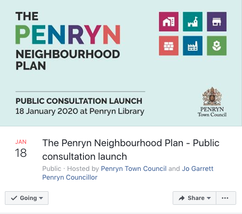thesourcefm's tweet photo. Next Saturday, the 18th of January at the #Penryn Library the #NeighborhoodPlan Consultation will take place from 10am to 2 pm. Be there to have your say. #SourceFm #communityradio #SourceFM4All https://t.co/v8JcXL4GmZ