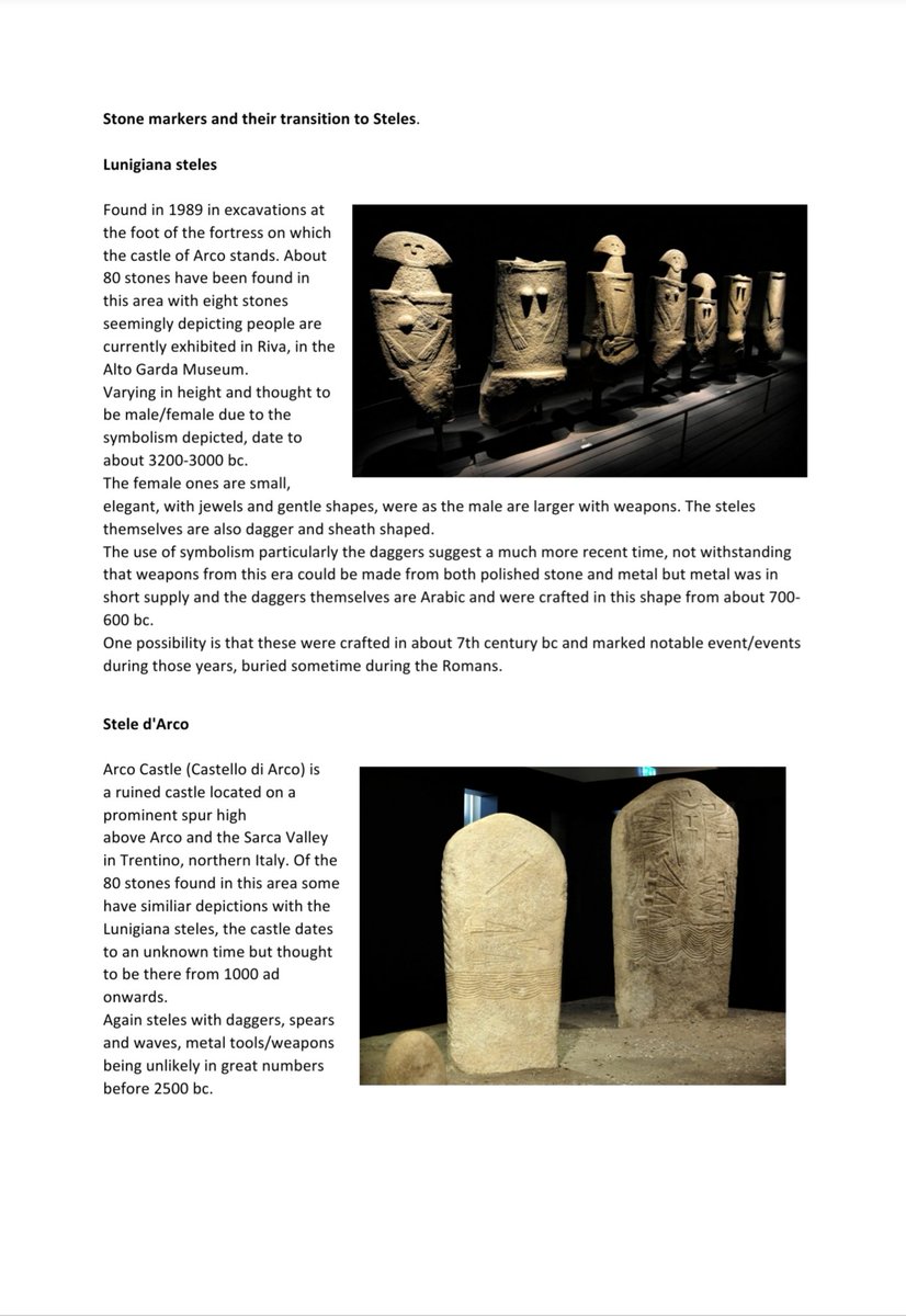 Archeology77's tweet photo. #archeology
Neolithic stone markers and their transition to #steles. https://t.co/aSCst45XPi