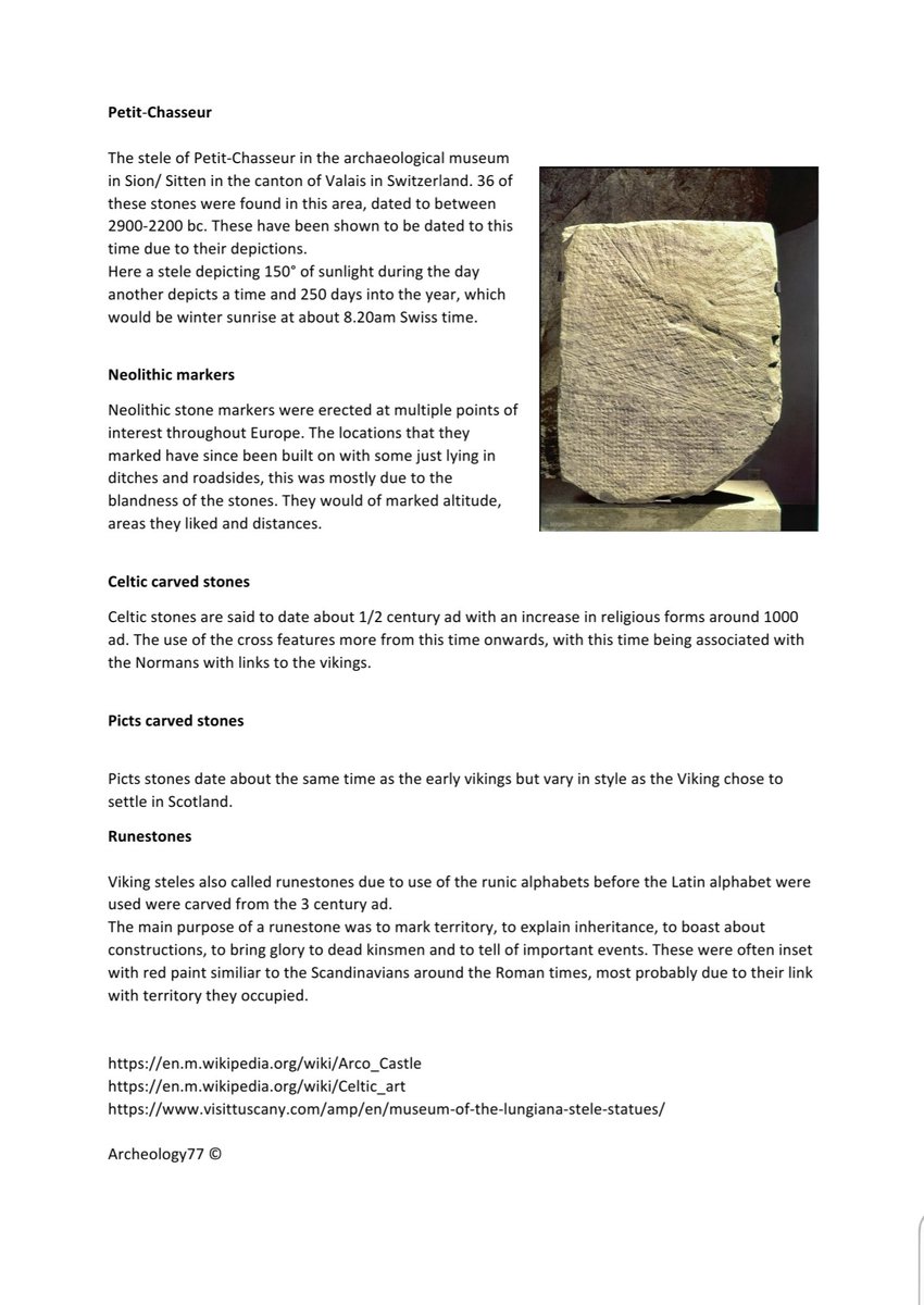 Archeology77's tweet photo. #archeology
Neolithic stone markers and their transition to #steles. https://t.co/aSCst45XPi